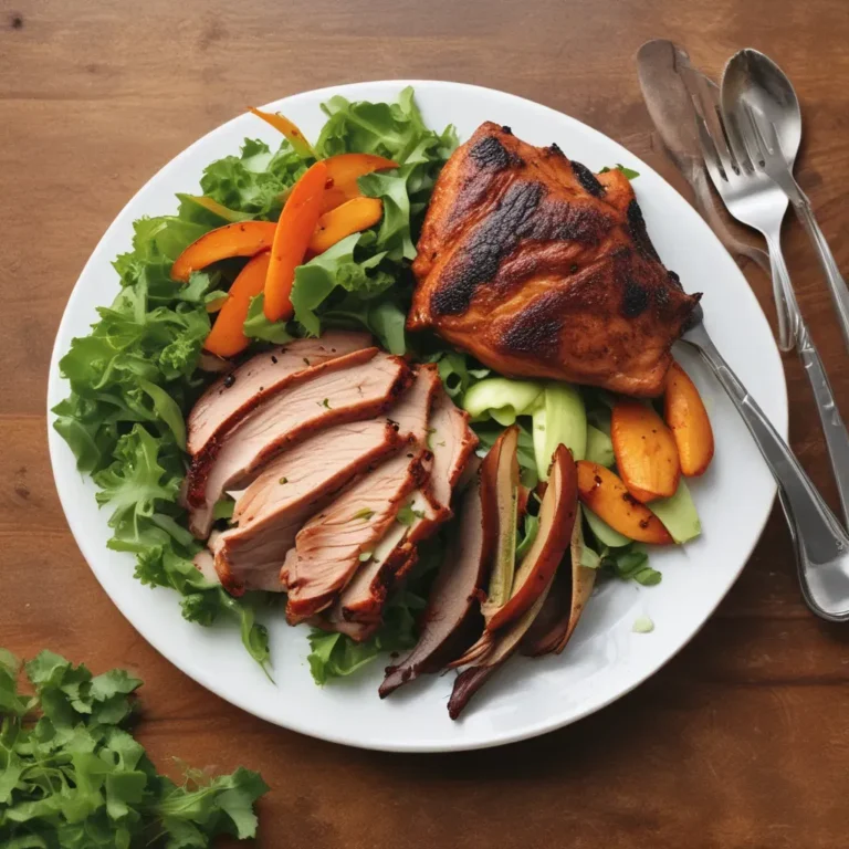 Smoked Turkey Thighs with Sweet Potato