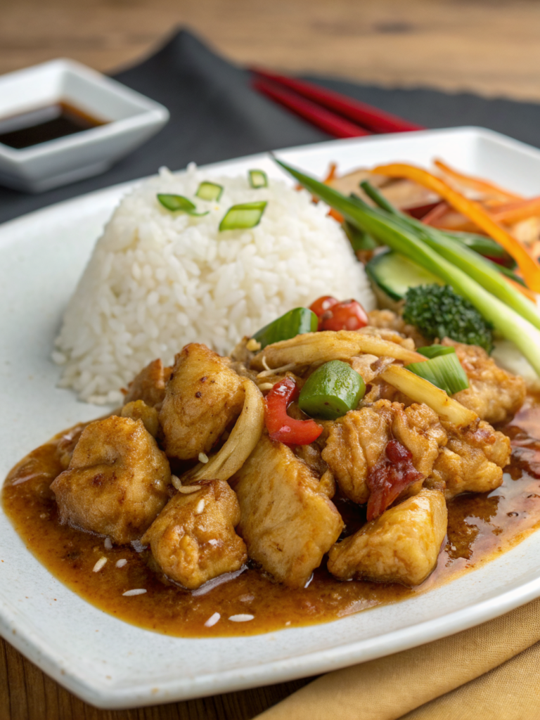 Chicken with Garlic Sauce Chinese