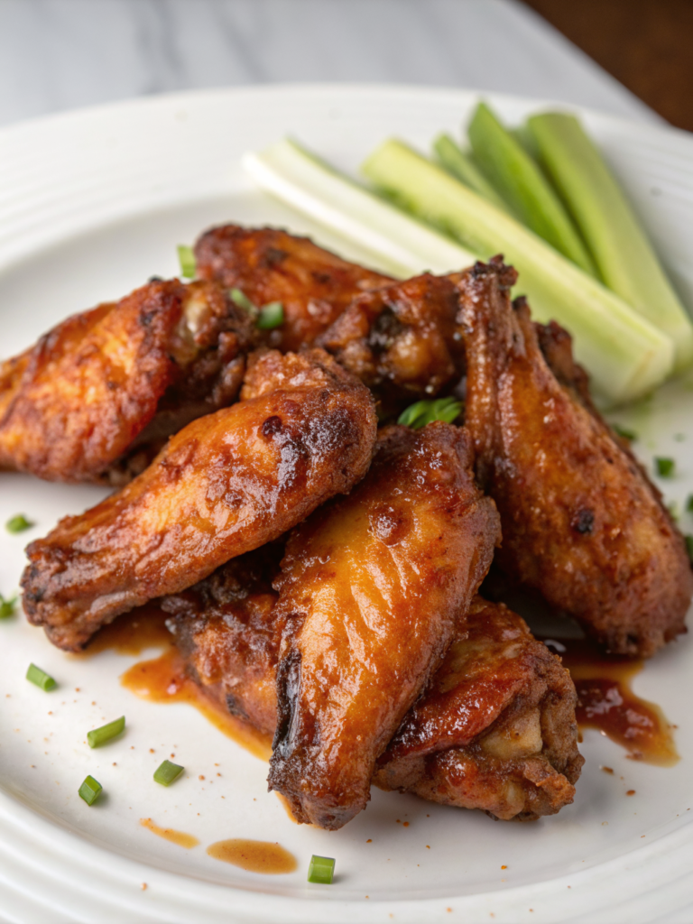 smoked chicken wings