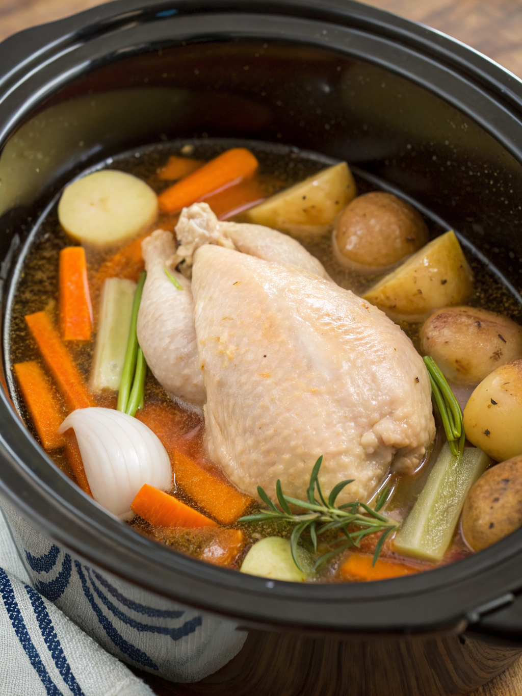 frozen chicken in crock pot ingredients