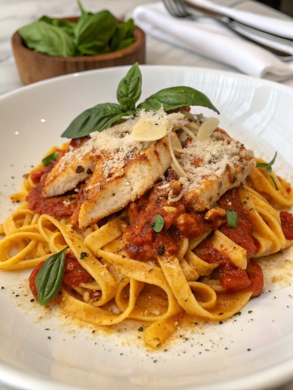 Marry Me Chicken Pasta