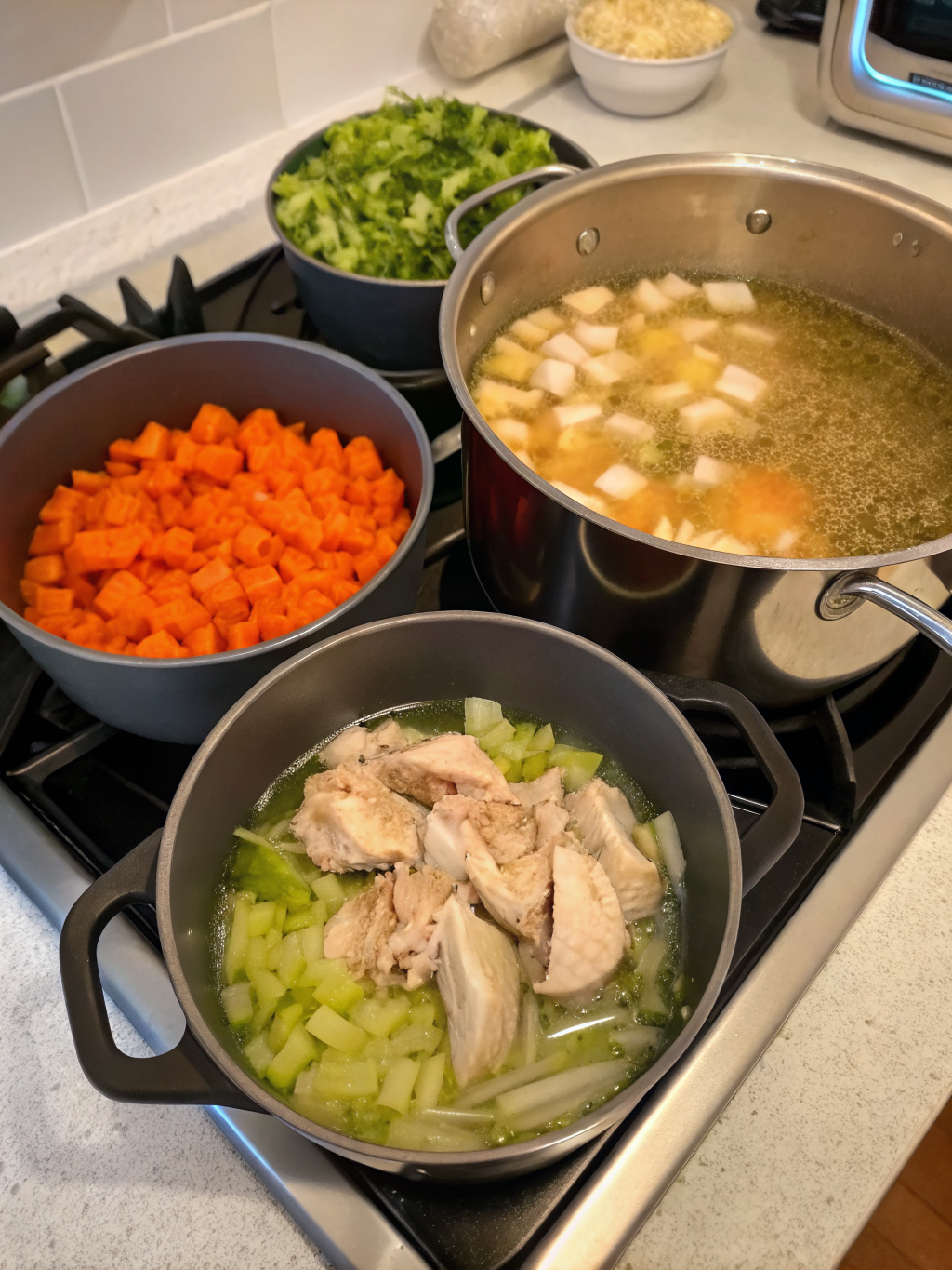 chicken broth recipe preparing steps