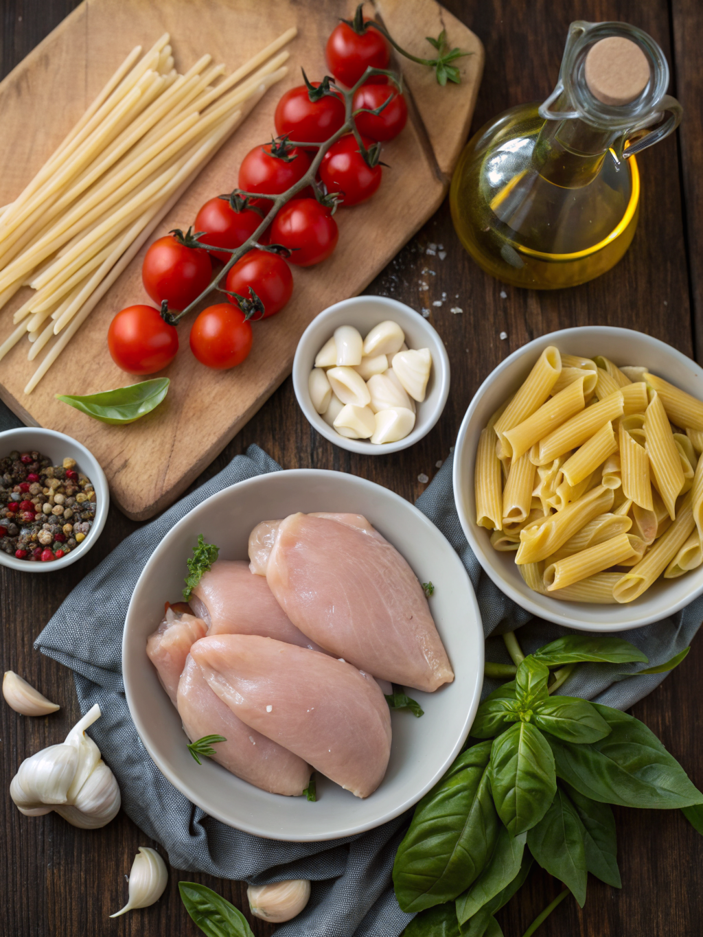 olive garden chicken pasta ingredients