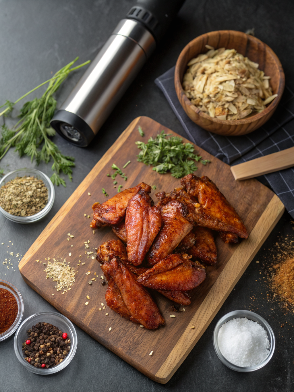 smoked chicken wings ingredients