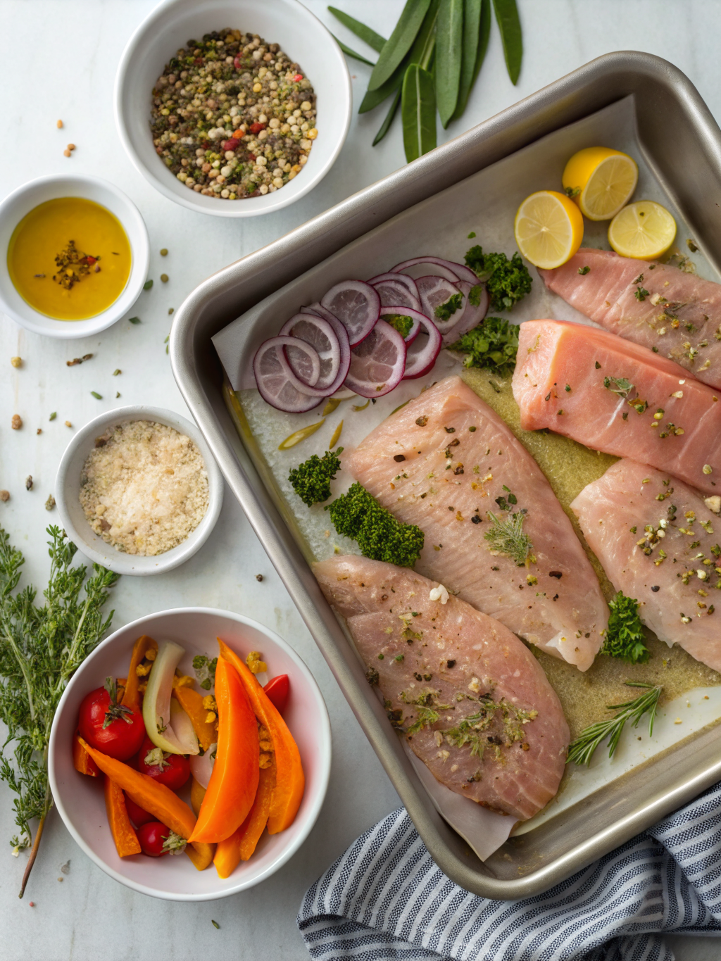 turkey tenderloin recipe preparing steps