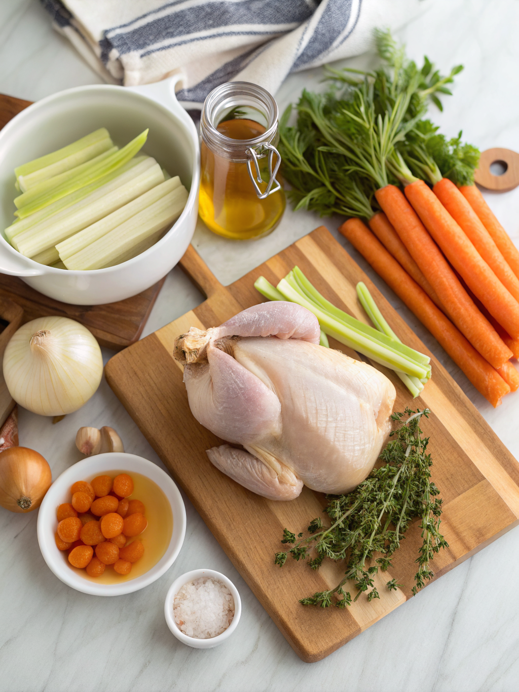 chicken broth recipe ingredients