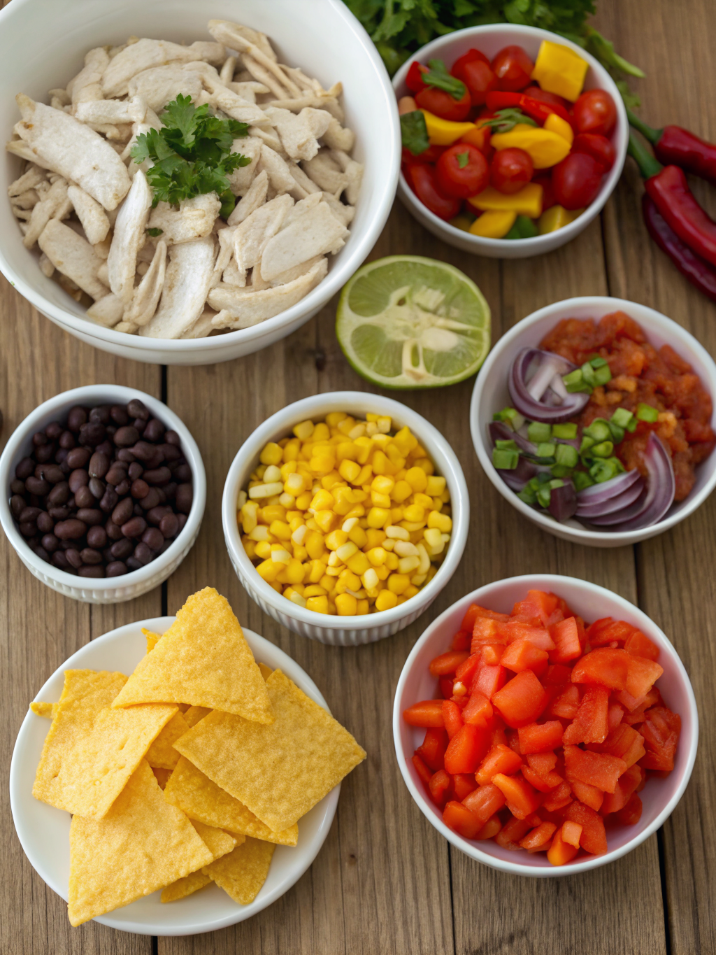 chicken taco soup recipe ingredients