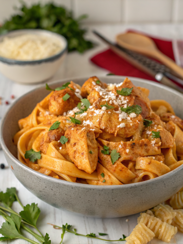 Cowboy Butter Chicken Pasta