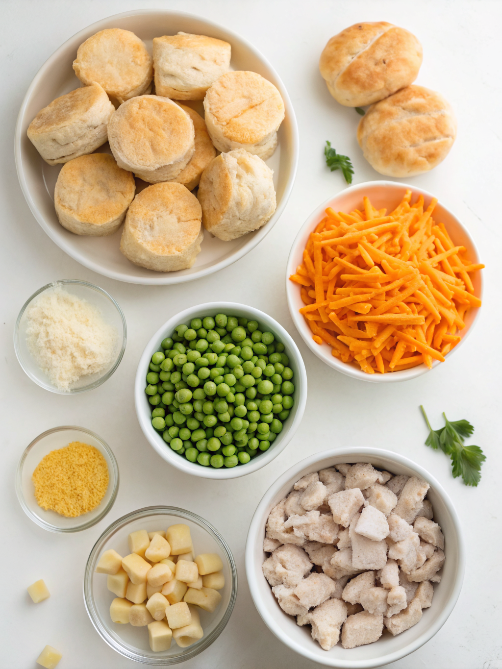 cheddar bay biscuit chicken pot pie ingredients
