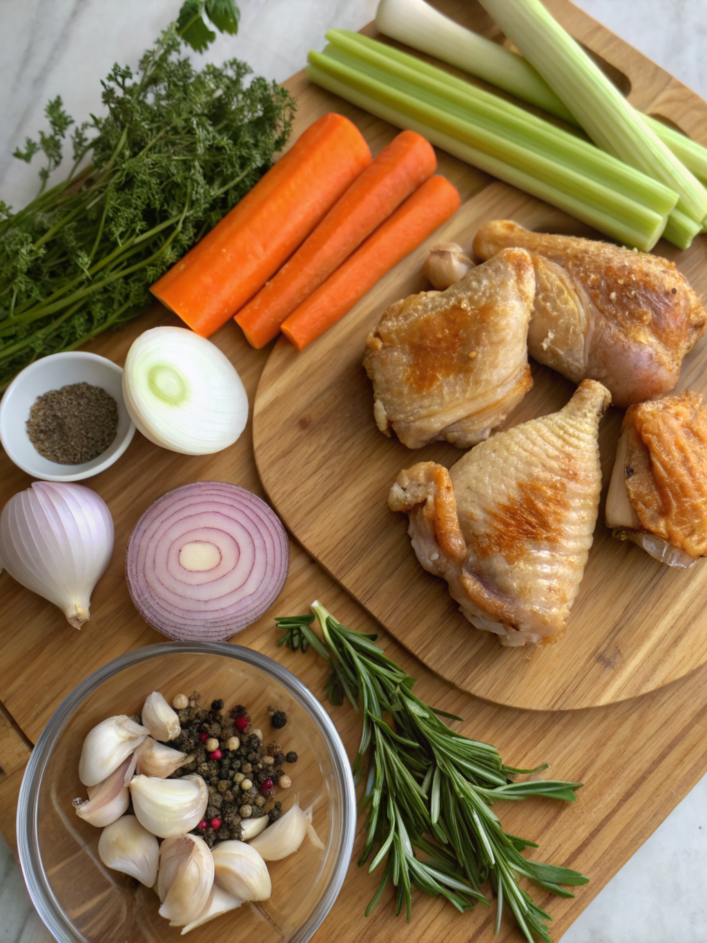 braised chicken ingredients