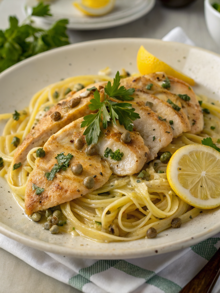 Chicken Piccata Pasta: A Zesty Italian Classic Made Simple