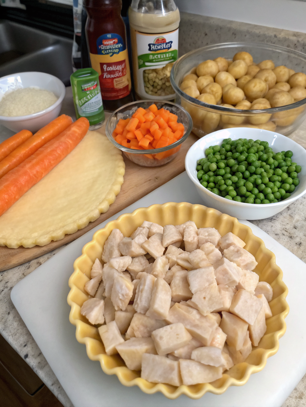 marie callender's chicken pot pie ingredients
