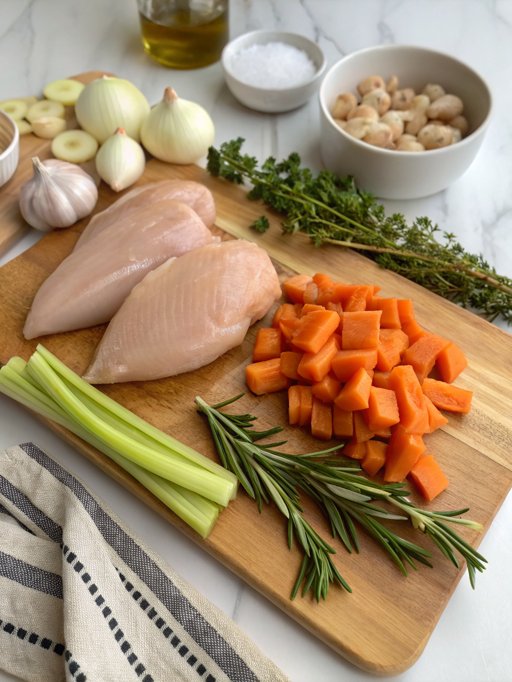 instant pot chicken breast ingredients